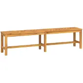 vidaXL havebænk 180 cm massivt akacietræ