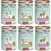 Terra canis Kornfri 6 x 400 g - Mixpakke: (3 varianter)