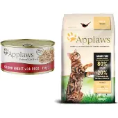 Applaws Økonomipakke: 48 x 156 g i bouillon - Kylling & And