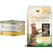 Applaws Økonomipakke: 24 x 156 g i bouillon - Kyllingefilet