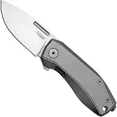 Lionsteel Nano foldekniv, Grey titanium