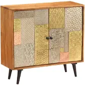 vidaXL Skænk 80x30x75 Cm Massivt Akacietræ