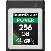 Delkin Atminties kortelė „CFexpress G4“ maitinimo šaltinis I tipo B I R1780/W1700 (G4) 256 GB