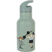 Peppi Pitkätossu Pippi Cirkus vandflaske 34 cl Grøn