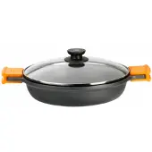Pinti Inox Effektiv Kort + Låg 40 Cm