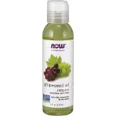 Now , Solutions, Grapeseed Olie, 4 fl oz (118 ml)