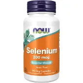Now , Selen, 200 mcg, 90 Veg Kapsler