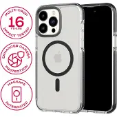 Tech21 Etui Til Iphone 14 Pro Max Evo Crystal Magsafe Telefon Etui