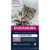 Eukanuba Kitten Grain Free rig på laks - 2 kg