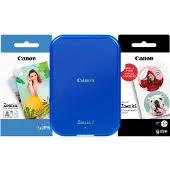 Canon Zoemini 2 - Printer - farve - zink - 50.8 x 76.2 mm - 313 x 500 dpi - op til 0.83 min./side (mono) / op til 0.83 min./side (farve) - kapacitet: 10 ark - Bluetooth 5.0 - marineblå