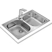 Teka Universe 80 T-xp 2c Ø Dobbelt Håndvask