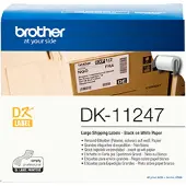 Brother DK-11247 - Sort på hvid - 103 x 164 mm 180 etikette(r) (1 rulle(r) x 180 etiketter - for P/N: US#QL-1060N