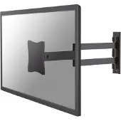 Newstar Neomounts FPMA-W830 - Bøjle - fuld bevægelse - for LCD display - sort - skærmstørrelse: 10-27 - vægmonterbar