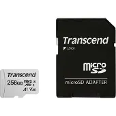 Transcend 300s Micro Sd Class 10 256gb Hukommelseskort Med Adapter