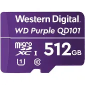 Western Digital WD Purple SC QD101 Ultra Endurance 512GB MicroSDXC UHS-1 U1 hukommelseskort