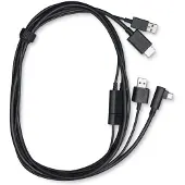 Wacom X-Shape Cable - Video / audio / data / strømkabel - USB, HDMI han til strøm, digitalisator-stik - for One DTC133