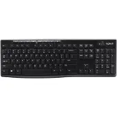 Logitech Wireless Keyboard K270 - Tastatur - trådløs - 2.4 GHz - belgisk
