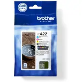 Brother LC 422 Value Pack - (Black Yellow Cyan Magenta) Ink