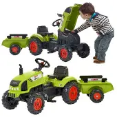 Falk Traktor med vogn Claas