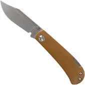 Kansept Knives Wedge Lockback Yellow G10