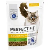 Perfect Fit Sensitive Adult 1+ med kalkun kattefoder