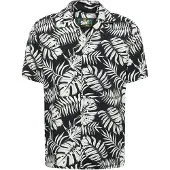 Key Largo Skjorte 'Havanna' sort / hvid
