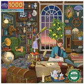 Eeboo Alkymistens Bibliotek (epztahl) Puslespil 1000 Stykker