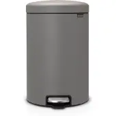 Brabantia New Icon pedalspand 20 liter Mineral concrete grey