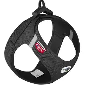 Curli Vest Harness Clasp Air-Mesh - Sort - M