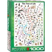 Eurographics Eurografisk evolution The Tree of Life 1000-Piece Puzzle Green