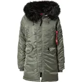 Alpha industries Vinterjakke khaki
