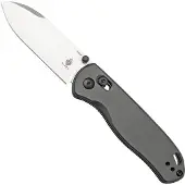 Kizer Cutlery Drop Bear Axis Lock Gray