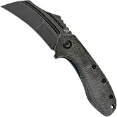 Kansept Knives KTC3 Linerlock Black Micarta