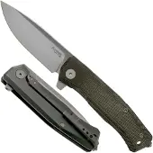 Lionsteel MYTO Micarta foldekniv, grøn