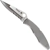 Spyderco Police foldekniv, savtakket