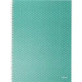 Esselte Colour'Breeze A4 notesblok kvadreret, spiralindbundet Grøn - (4 stk.)