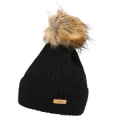 Barts - Skihuer dame - Augusti Beanie Black til UnisexUld - Sort