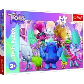 Trolls 24 maxi-puslespil I troldenes verden