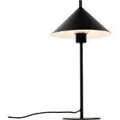 QAZQA Design bordlampe sort - Triangolo