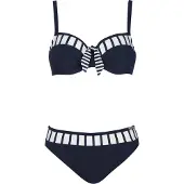 Sunflair Bikini navy / hvid