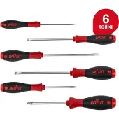 Bahco skruetrækkersæt SoftFinish, LK PZ, 6 dele