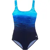LASCANA Badedragt blå / marin / aqua