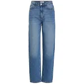 Vila Kelly Jaf Straight Fit Højtaljede Jeans