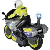 Dickie Toys padažo policijos motociklas 17 cm