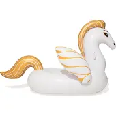 Bestway 41121, Guld, Hvid, Badedyr, Vinyl, 3 År, 45 kg, 1520 mm