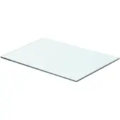 vidaXL Hylder Glaspanel Klar - 50 X 30 cm / 1