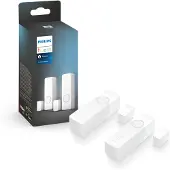 Philips Hue Secure contact sensor - Wireless installation - Automates your light - Long battery life - Mounts on doors and windows