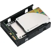Qnap QDA-A2AR - Intern RAID-enhed - 3.5 to 2 x 2.5 - RAID JBOD, 0, 1 - SATA 6Gb/s