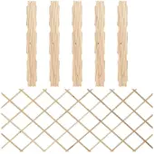 vidaXL espalierhegn 5 stk. 180x80 cm massivt fyrretræ