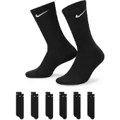 Nike Sokker Cushion 6-pak - Sort/hvid, størrelse XL: 46-50